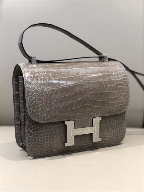 hermes constance bag second hand|Hermes constance bag crocodile.